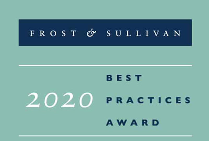 Winner of Frost & Sullivan 2020 Asia-Pacific Market Leadership Award Winner of Frost & Sullivan 2020 Asia-Pacific Market Leadership Award