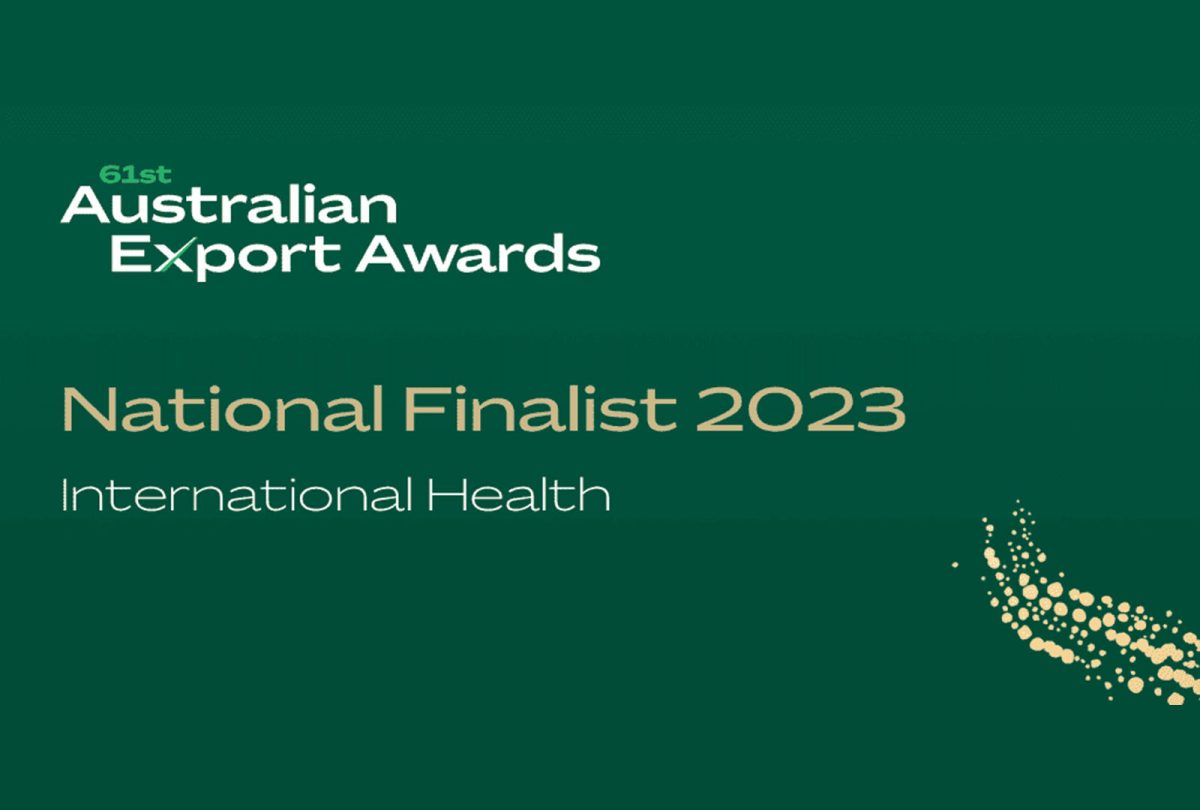 Avance Clinical Finalist In The 61st Australian Export Awards 2023