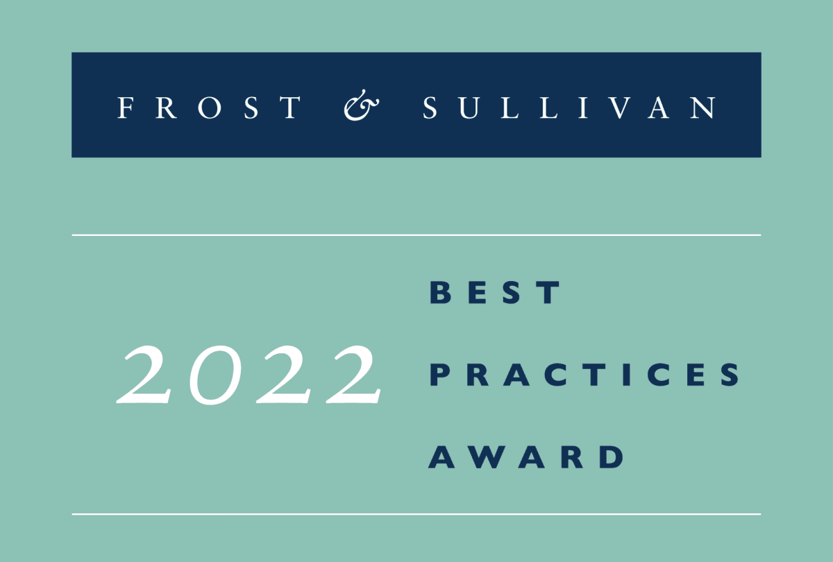 Frost & Sullivan Practices Award - 2022 Frost & Sullivan Practices Award - 2022