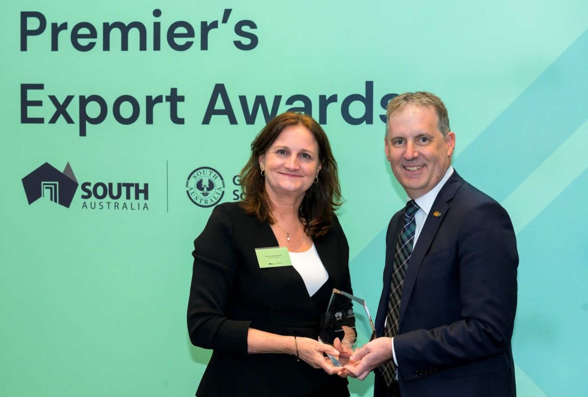 Winner of South Australian Premier’s Export Awards 2022 – International Health Winner of South Australian Premier’s Export Awards 2022 – International Health