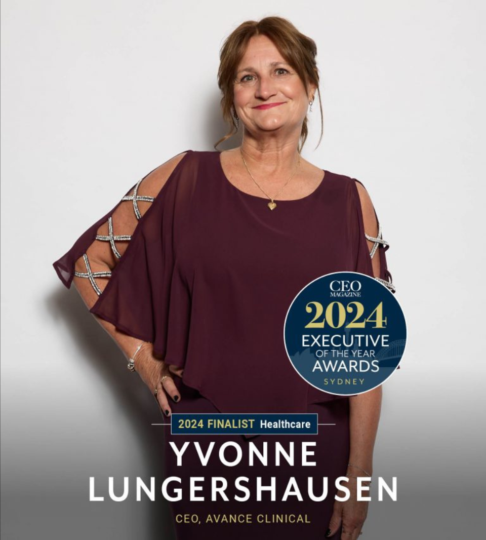 Avance Clinical CEO Yvonne Lungershausen Named Finalist for CEO of the Year Award in Healthcare Avance Clinical CEO Yvonne Lungershausen Named Finalist for CEO of the Year Award in Healthcare