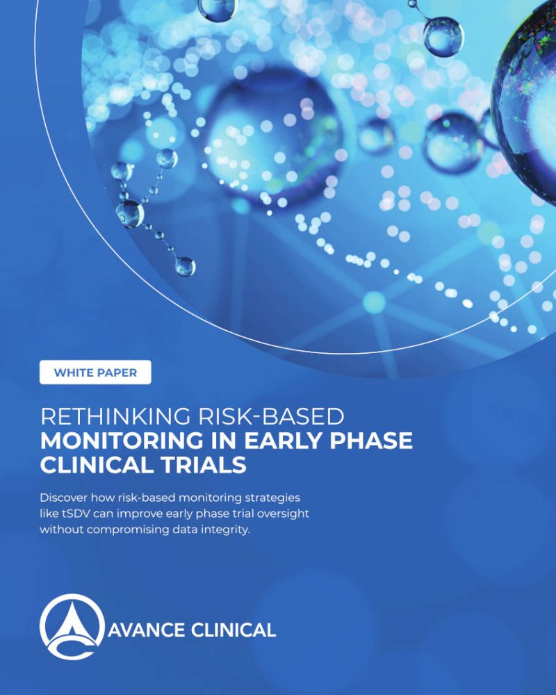 Rethinking risk-based monitoring in early phase clinical trials